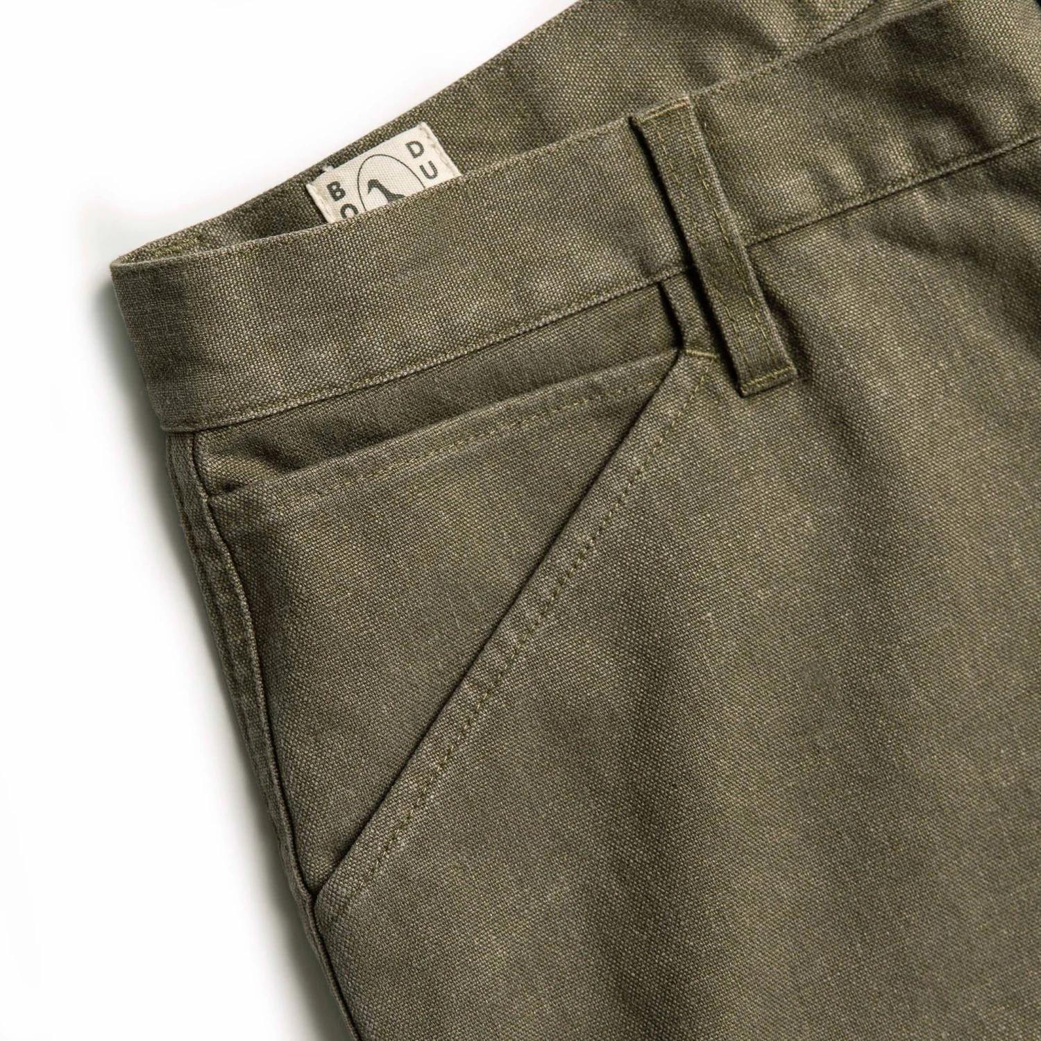 The Camp Pant In Stone Boss Duck - Image 7