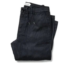 The Carmel Pant In Navy Wool
