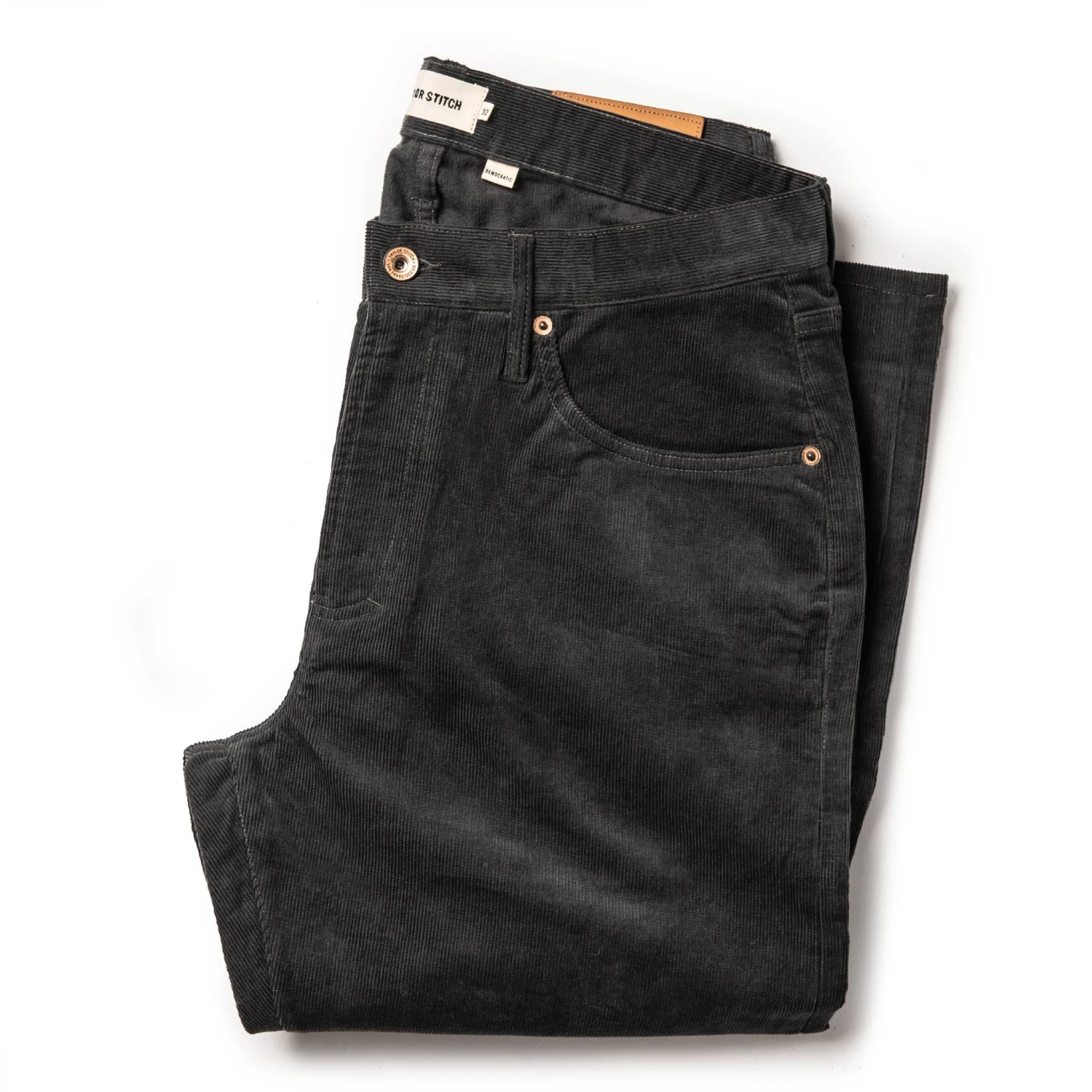 The Democratic All Day Pant In Coal Cord