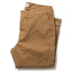 The Democratic Foundation Pant In Organic British Khaki