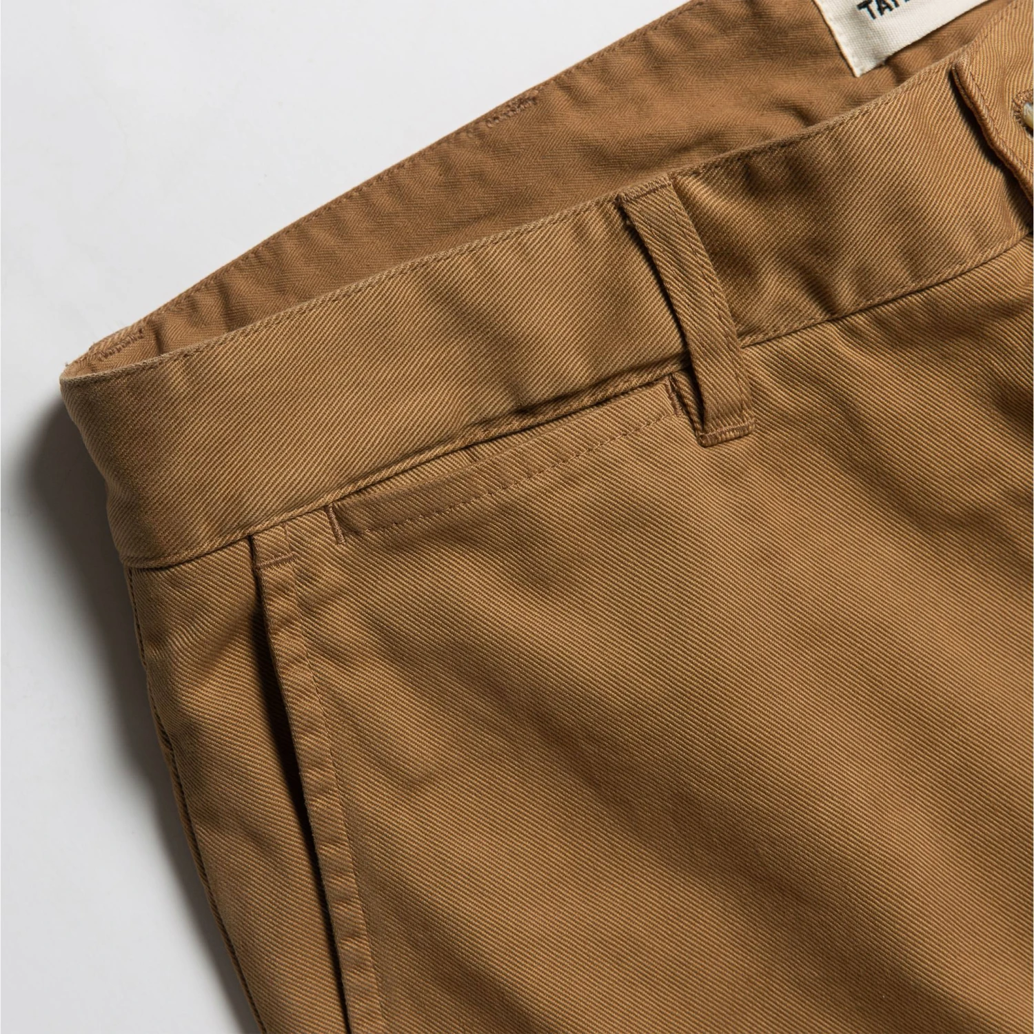 The Democratic Foundation Pant In Organic British Khaki - Image 8