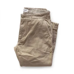The Democratic Foundation Pant In Organic Khaki