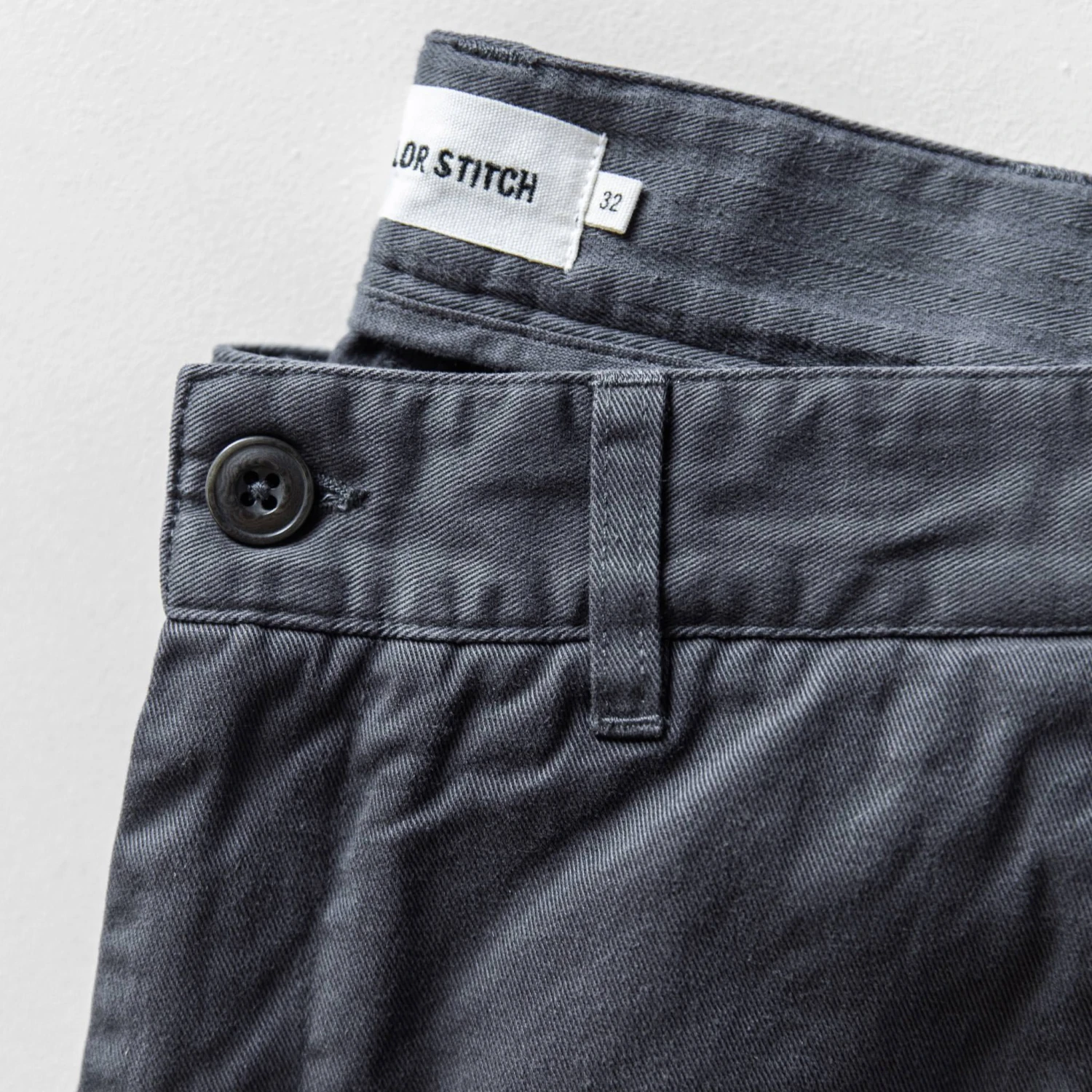 The Democratic Foundation Pant In Organic Coal - Image 6