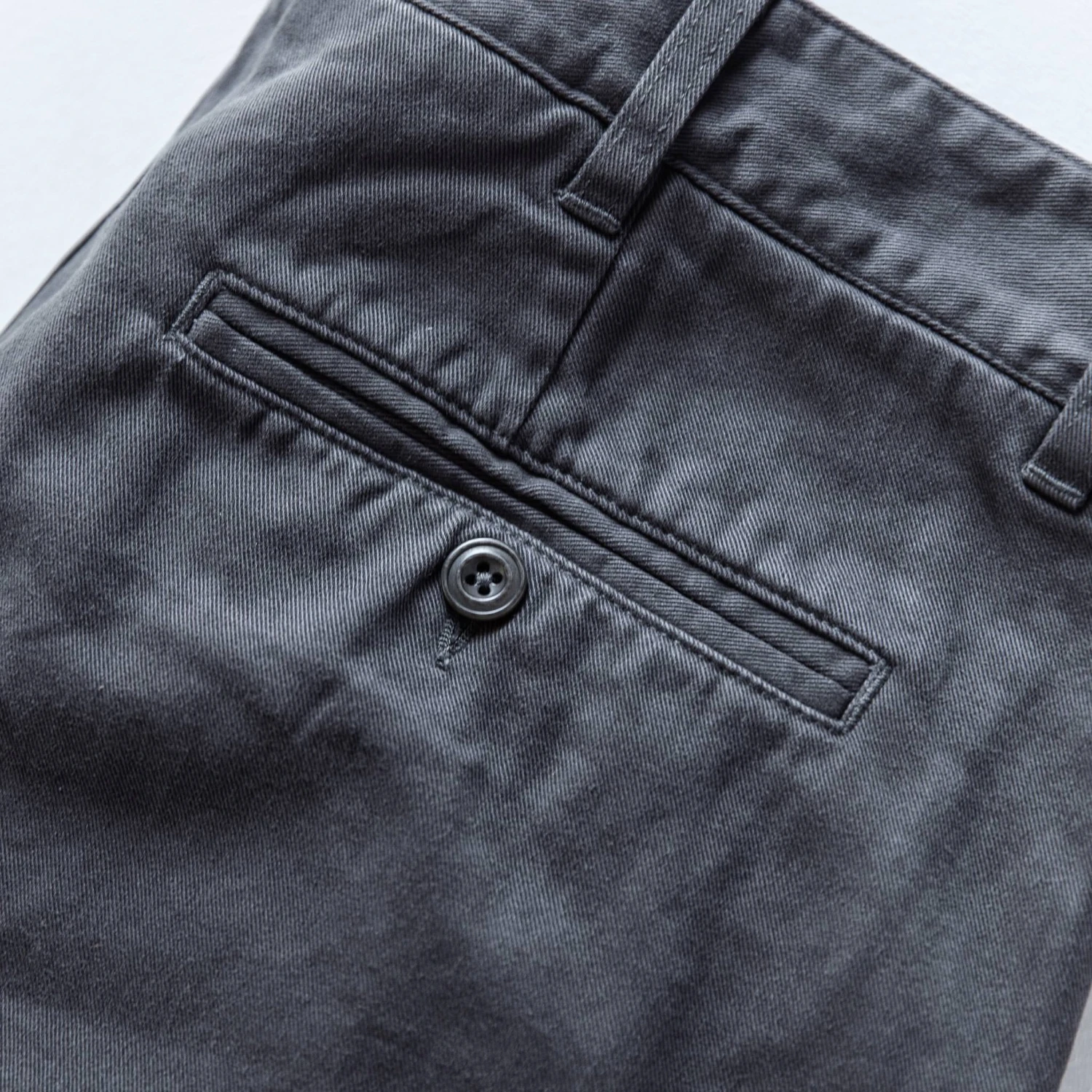 The Democratic Foundation Pant In Organic Coal - Image 8