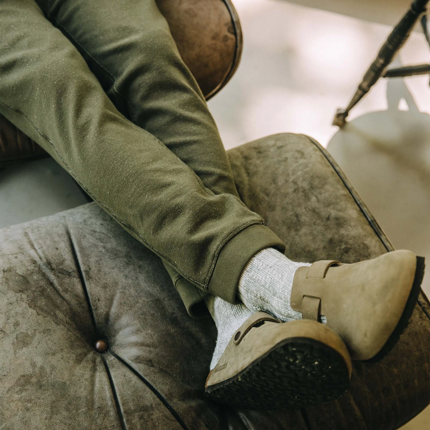 The Fillmore Pant In Cypress Terry - Image 4