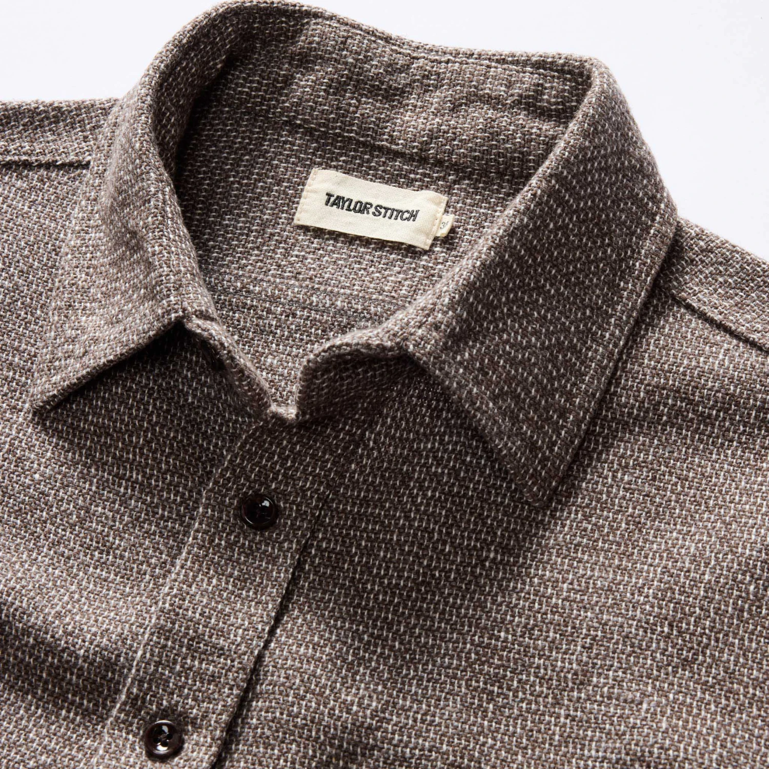 The Ledge Shirt In Granite Linen Tweed - Image 6