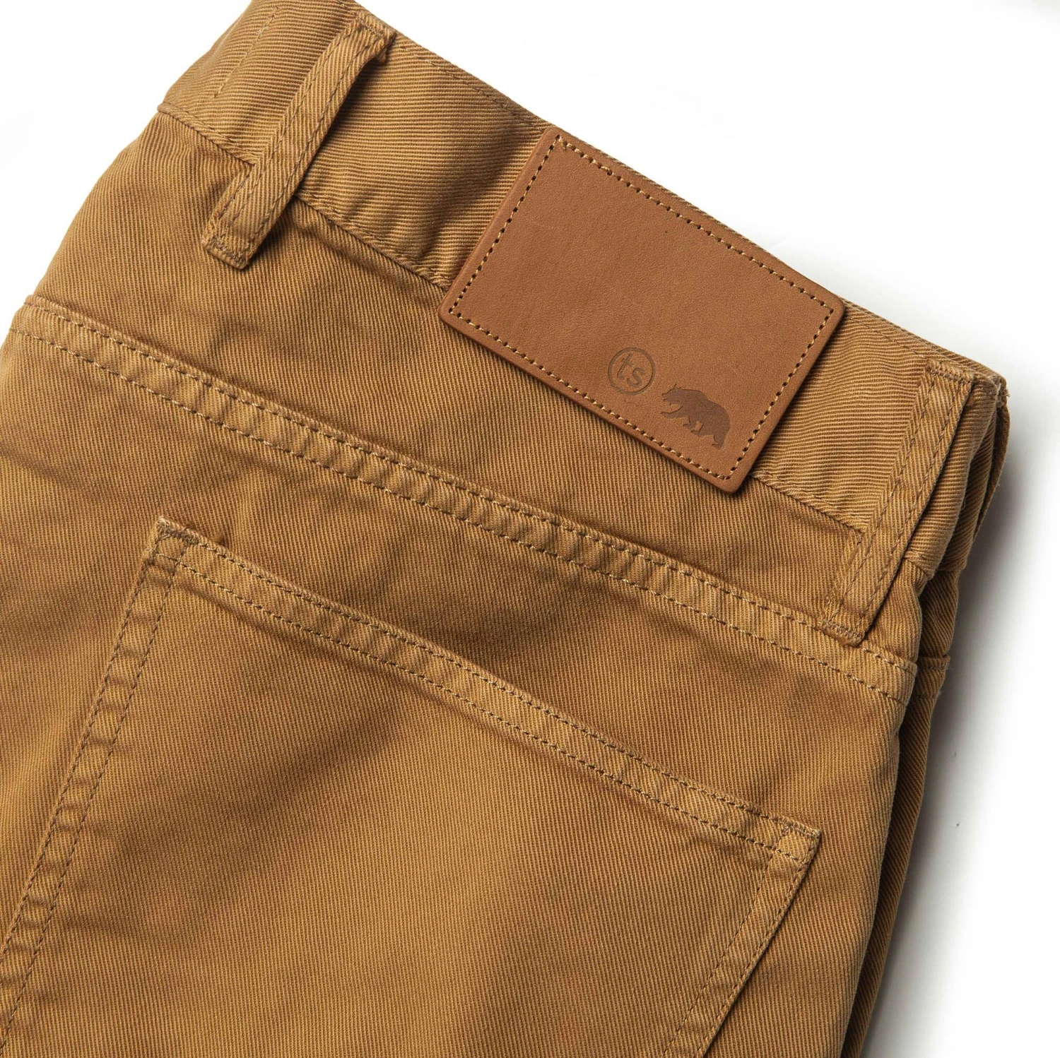 The Slim All Day Pant In British Khaki Selvage - Image 7