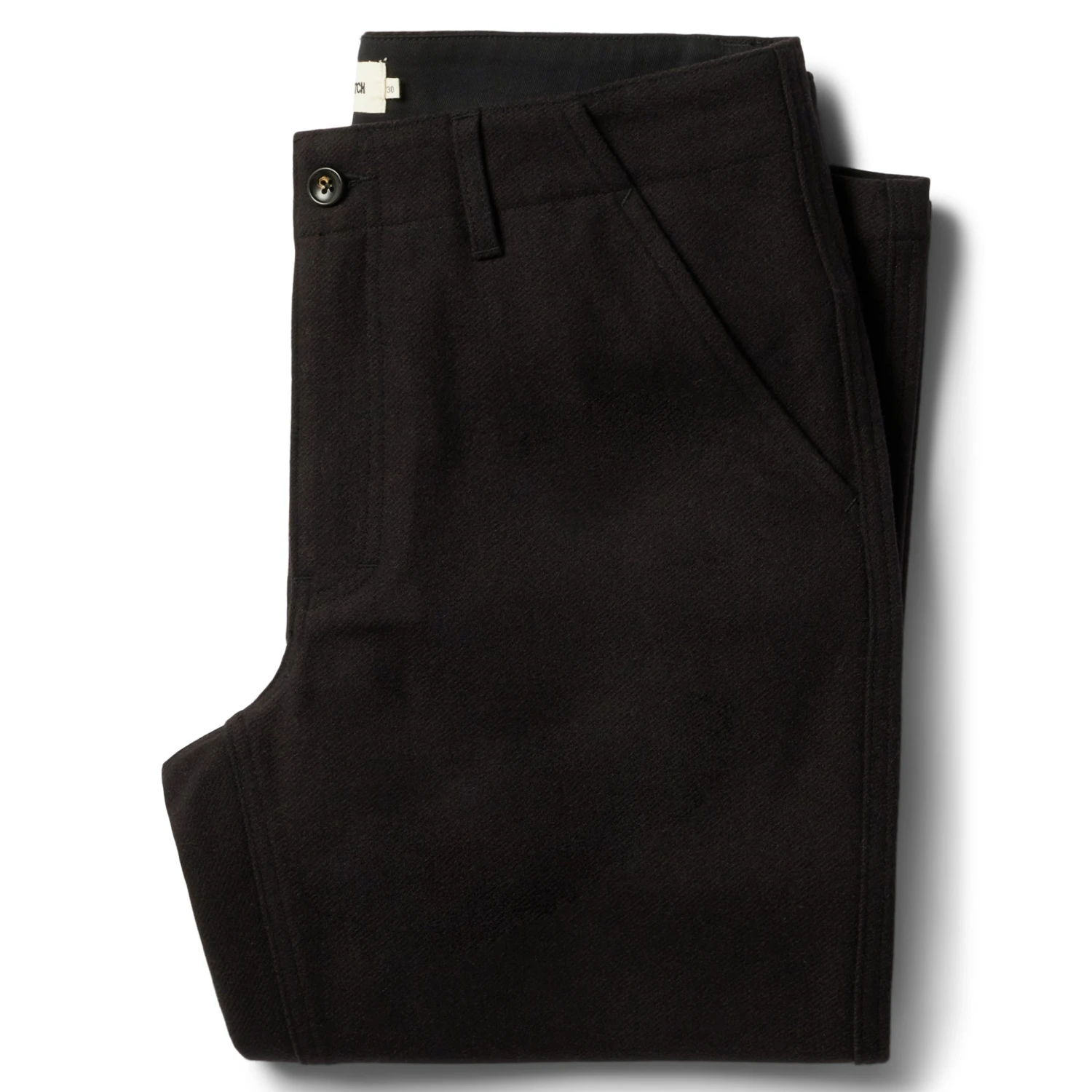 The Carnegie Pant In Espresso Wool
