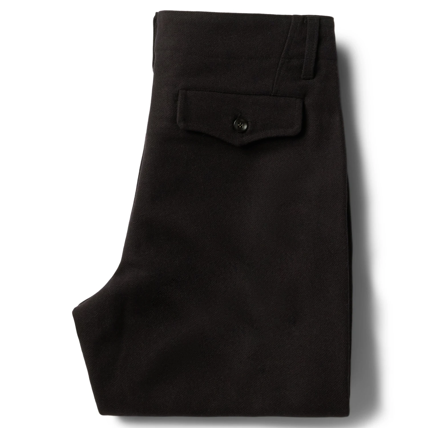 The Carnegie Pant In Espresso Wool - Image 6