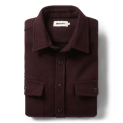 The Maritime Shirt Jacket In Port Twill