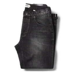 The Slim Jean In Black 3-Month Wash Selvage