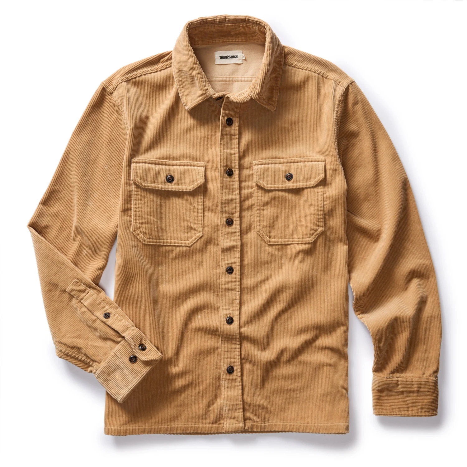 The Connor Shirt In Camel Cord - Image 6