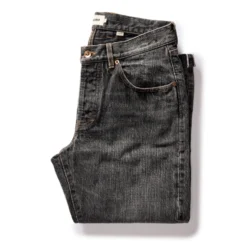 The Democratic Jean In Black 1-Year Wash Selvage Denim