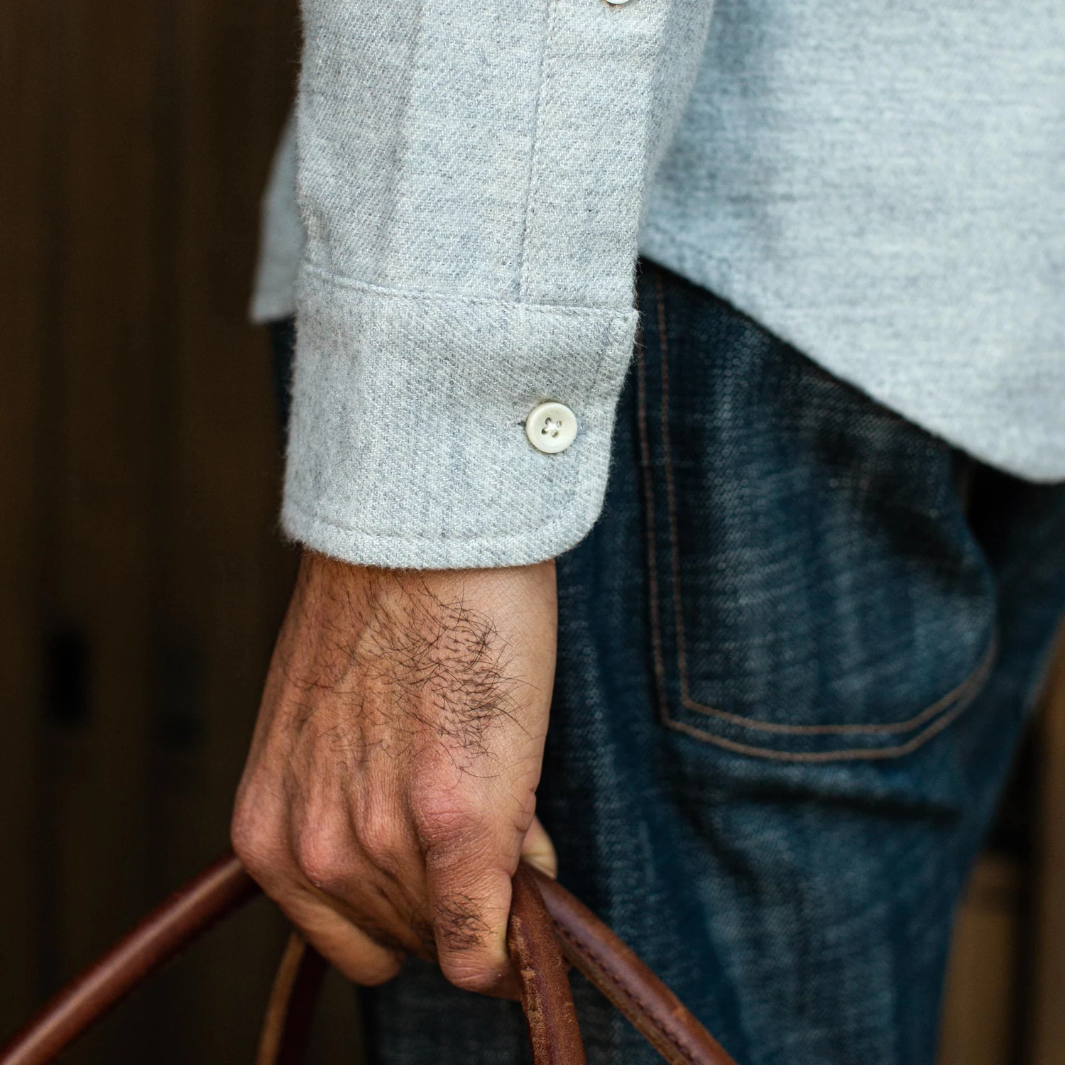 The Jack In Brushed Heather Grey - Image 4