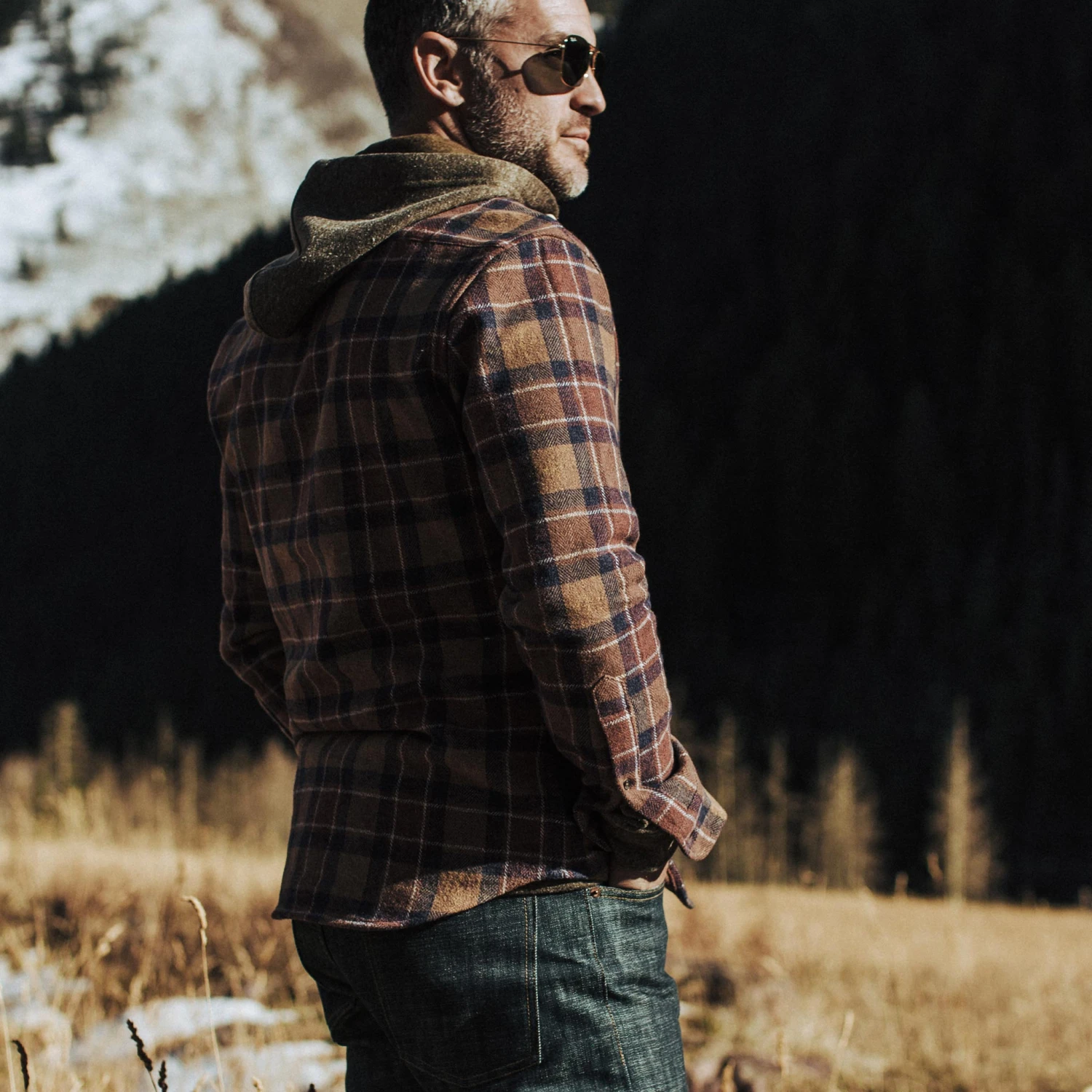 The California In Caramel Plaid - Image 4