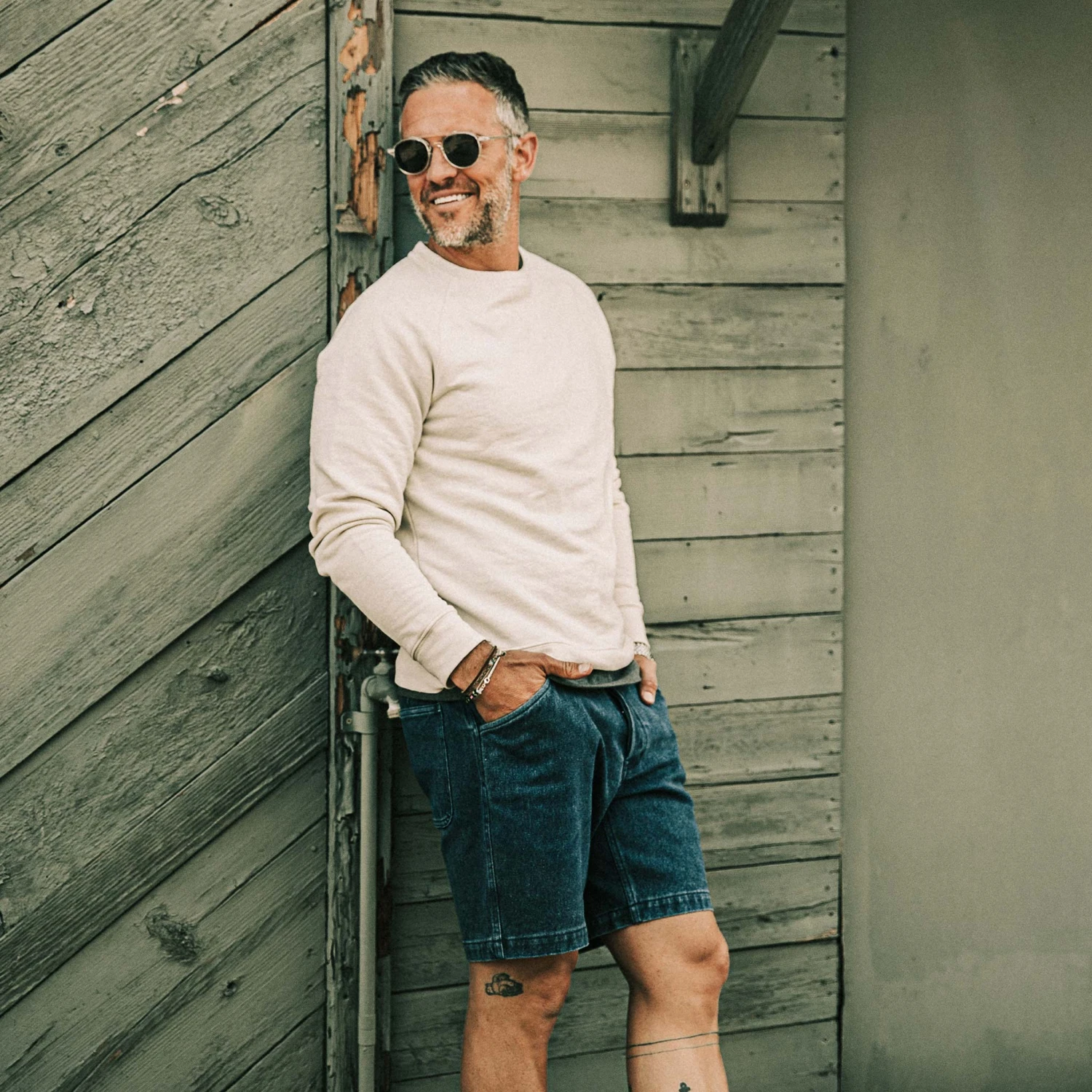 The Camp Short In Indigo Boss Duck - Image 2