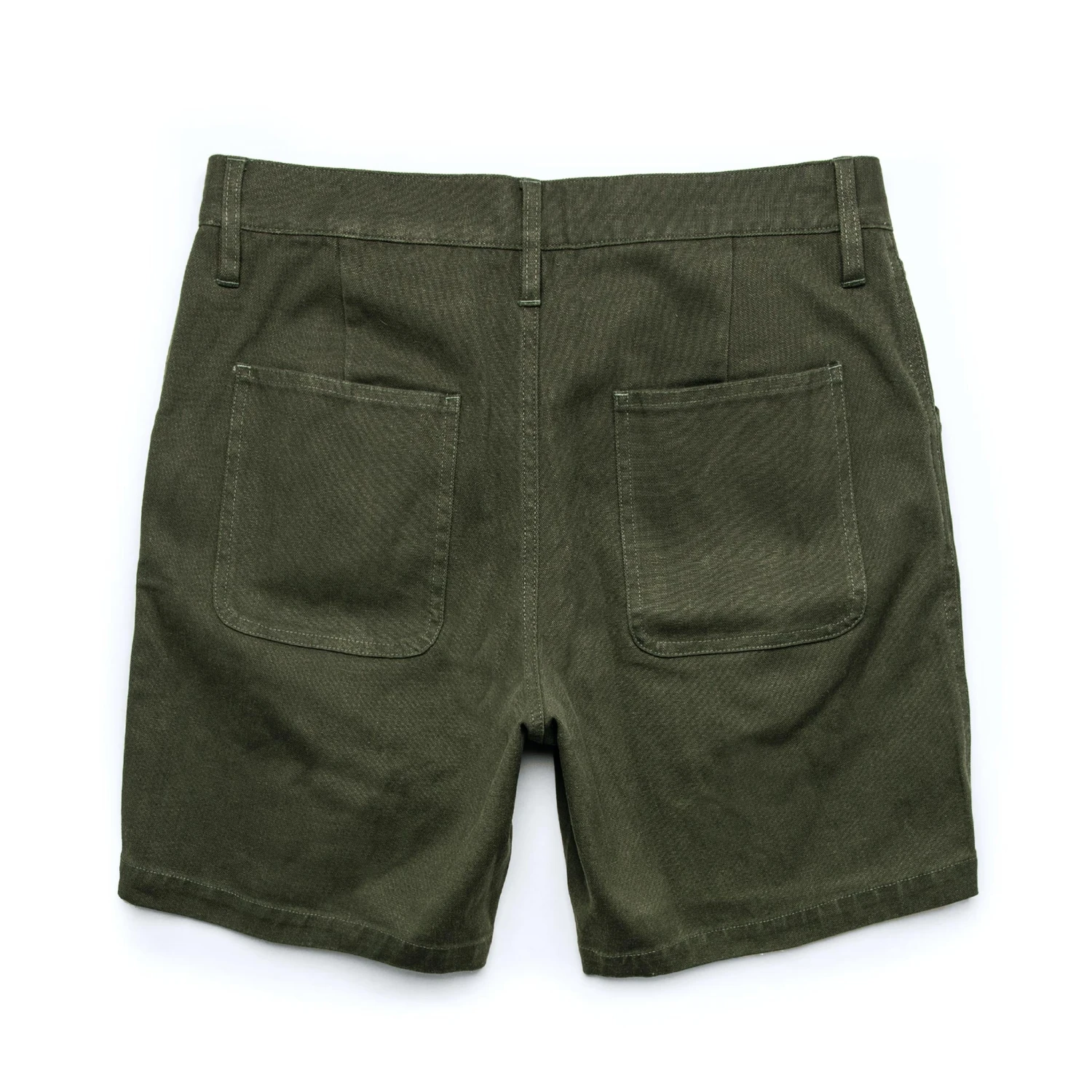 The Camp Short In Olive Boss Duck - Image 10