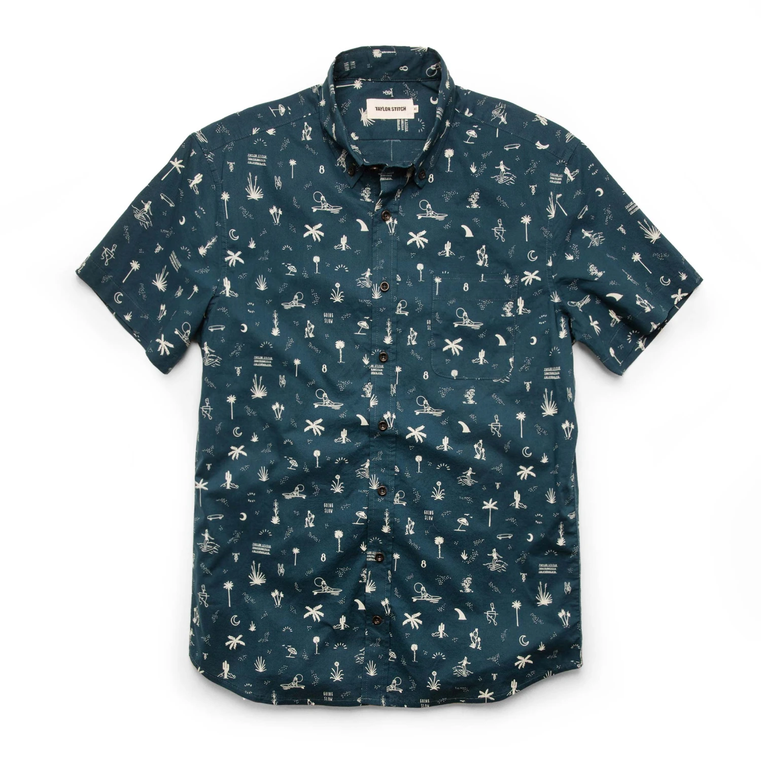 The Short Sleeve Jack In Navy Aloha