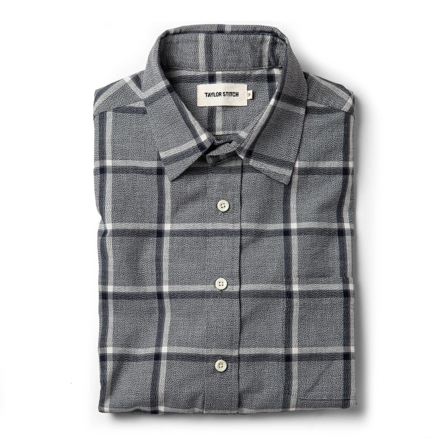 The California In Navy Salt And Pepper Plaid