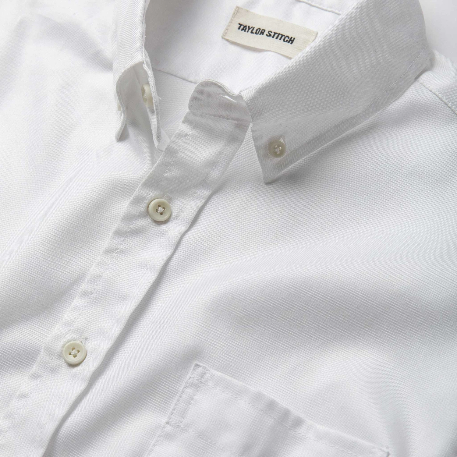 None The Short Sleeve Jack In Washed White Oxford - Image 7