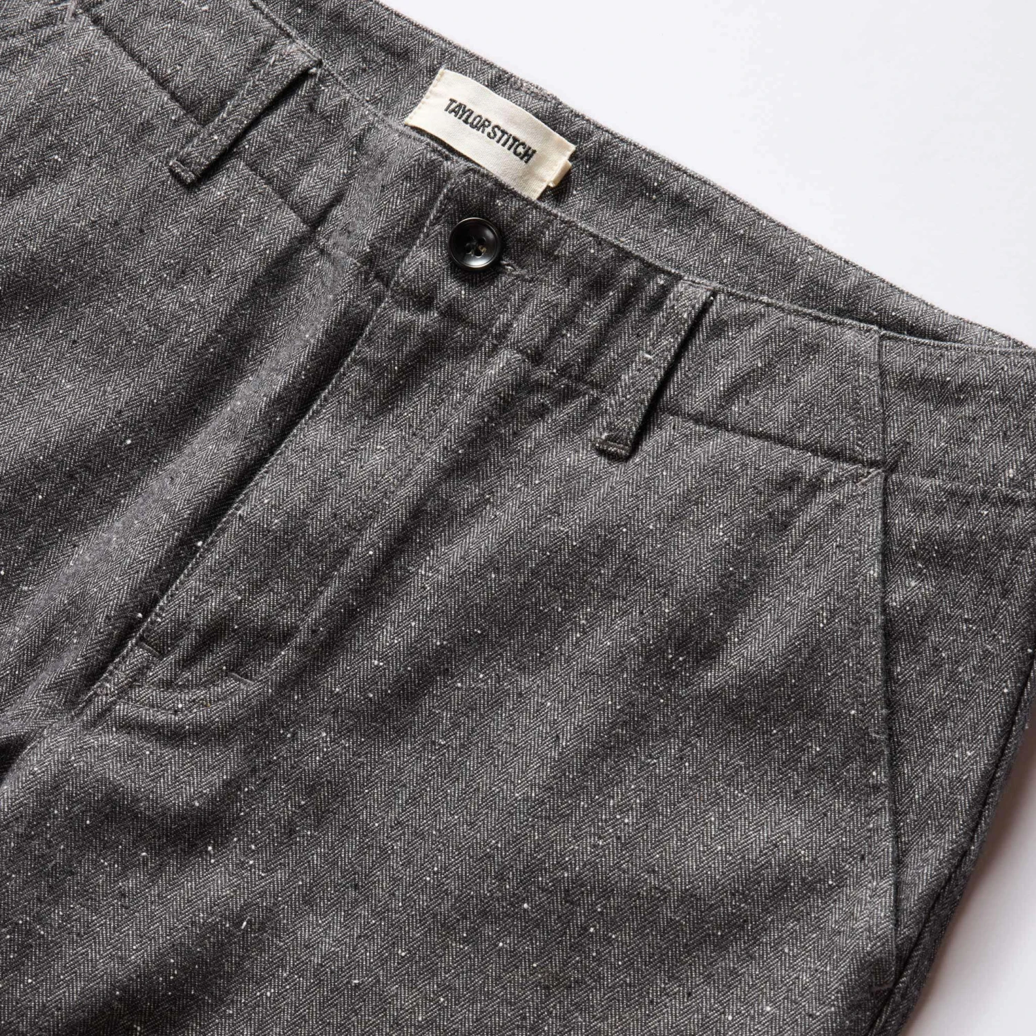 The Carnegie Pant In Granite Herringbone - Image 8