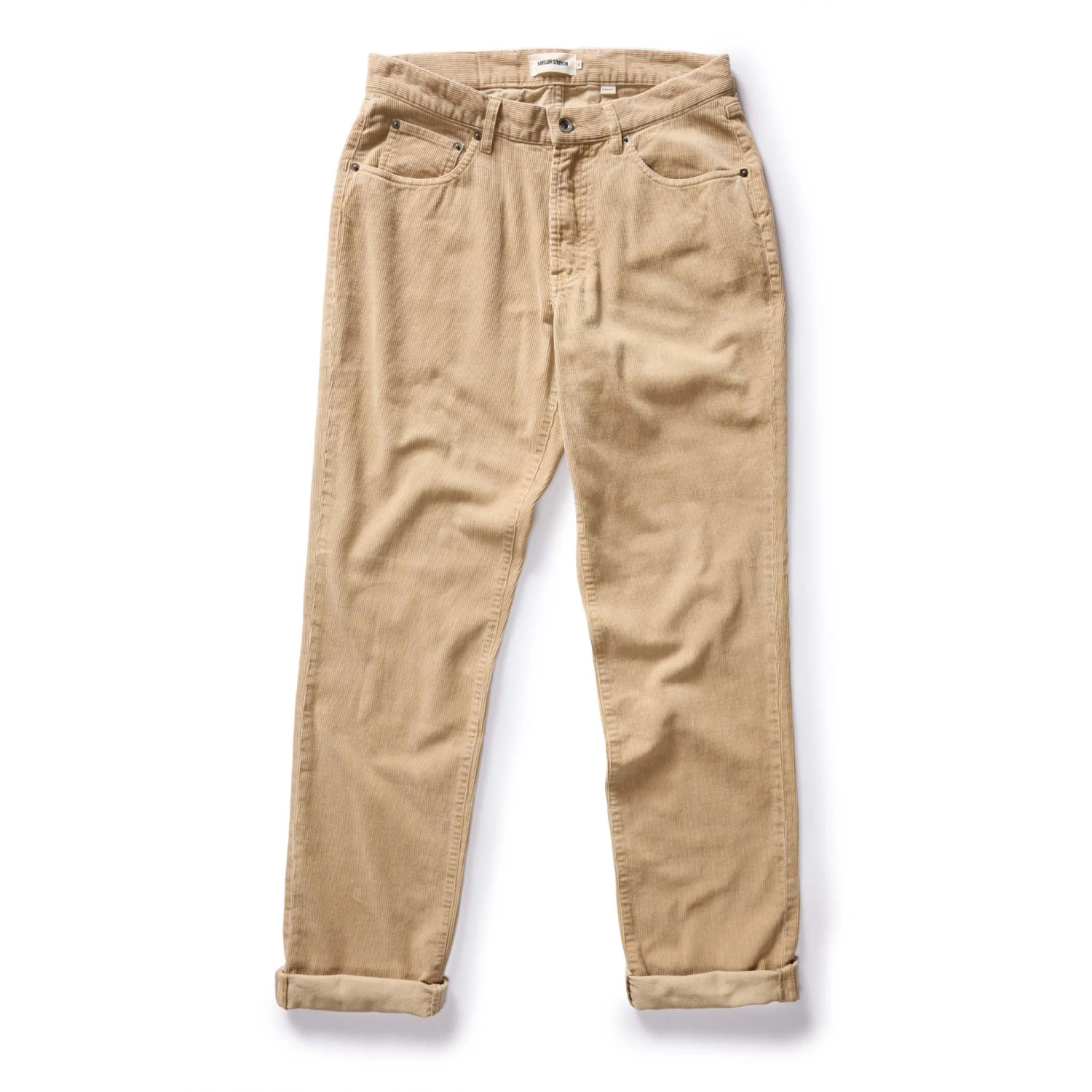 The Democratic All Day Pant In Light Khaki Cord - Image 6