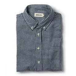 None The Jack In Brushed Navy Gingham