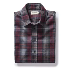 The California In Evening Sky Plaid