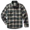 The Maritime Shirt Jacket In Dried Pine Plaid