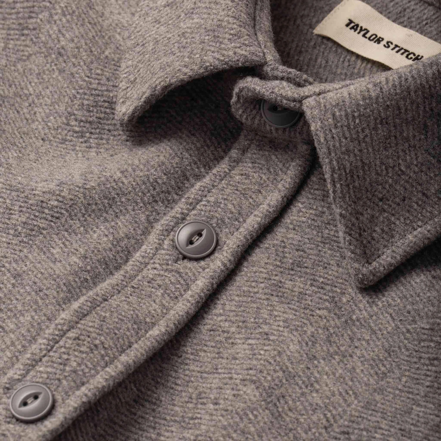 The Maritime Shirt Jacket In Heather Ash Wave - Image 10