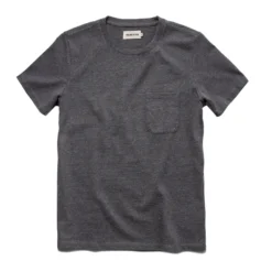 The Heavy Bag Tee In Heather Grey