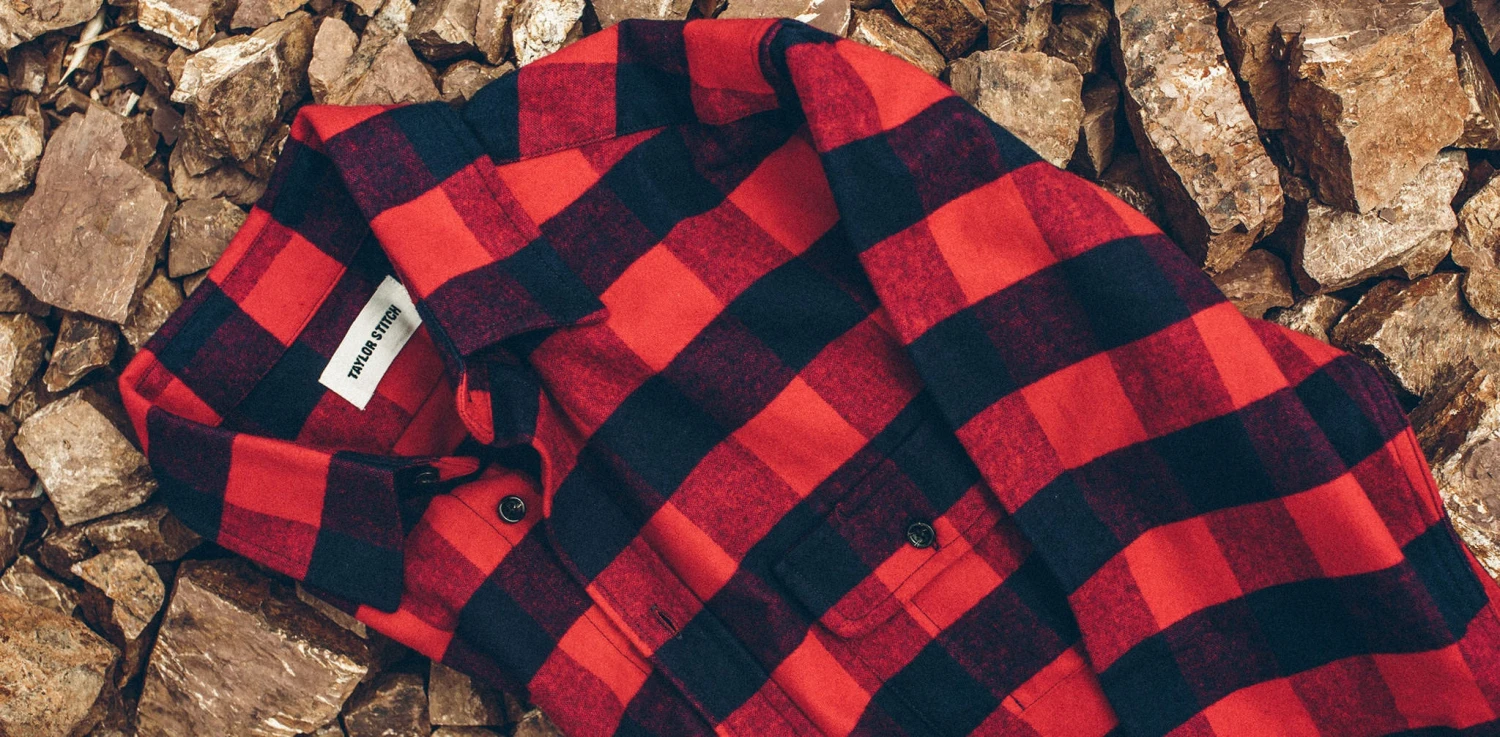 The Yosemite Shirt In Red Buffalo Plaid - Image 9