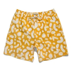 The Yuba Trunk In Yellow Print