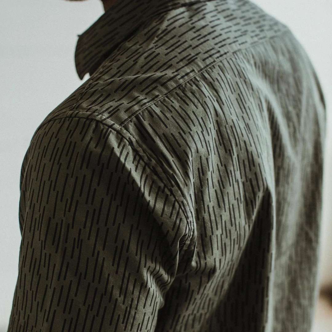 The Short Sleeve California In Rain Drop Camo - Image 5