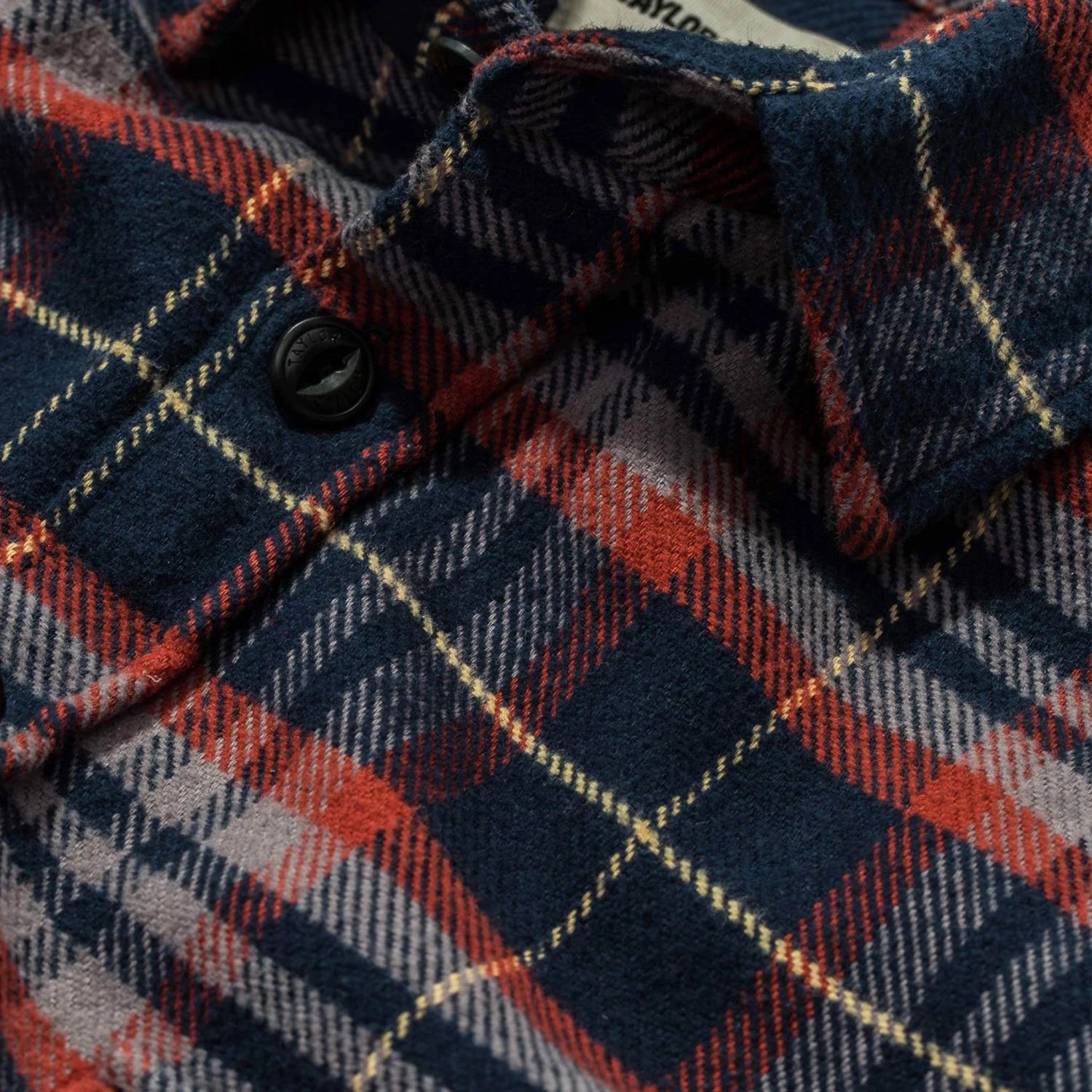 The Crater Shirt In Burgundy Plaid - Image 8