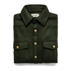 The Maritime Shirt Jacket In Olive