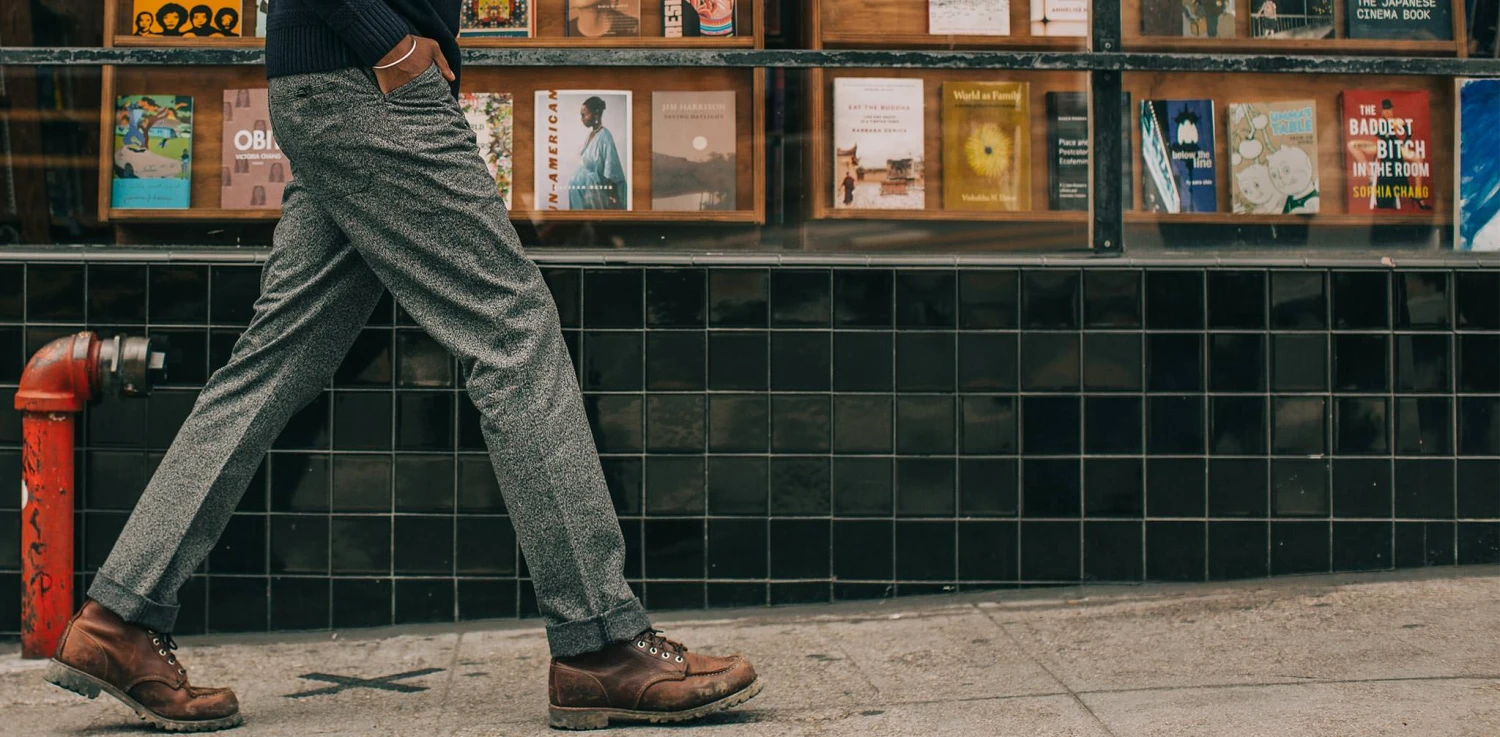 The Camp Pant In Navy Jaspe - Image 10