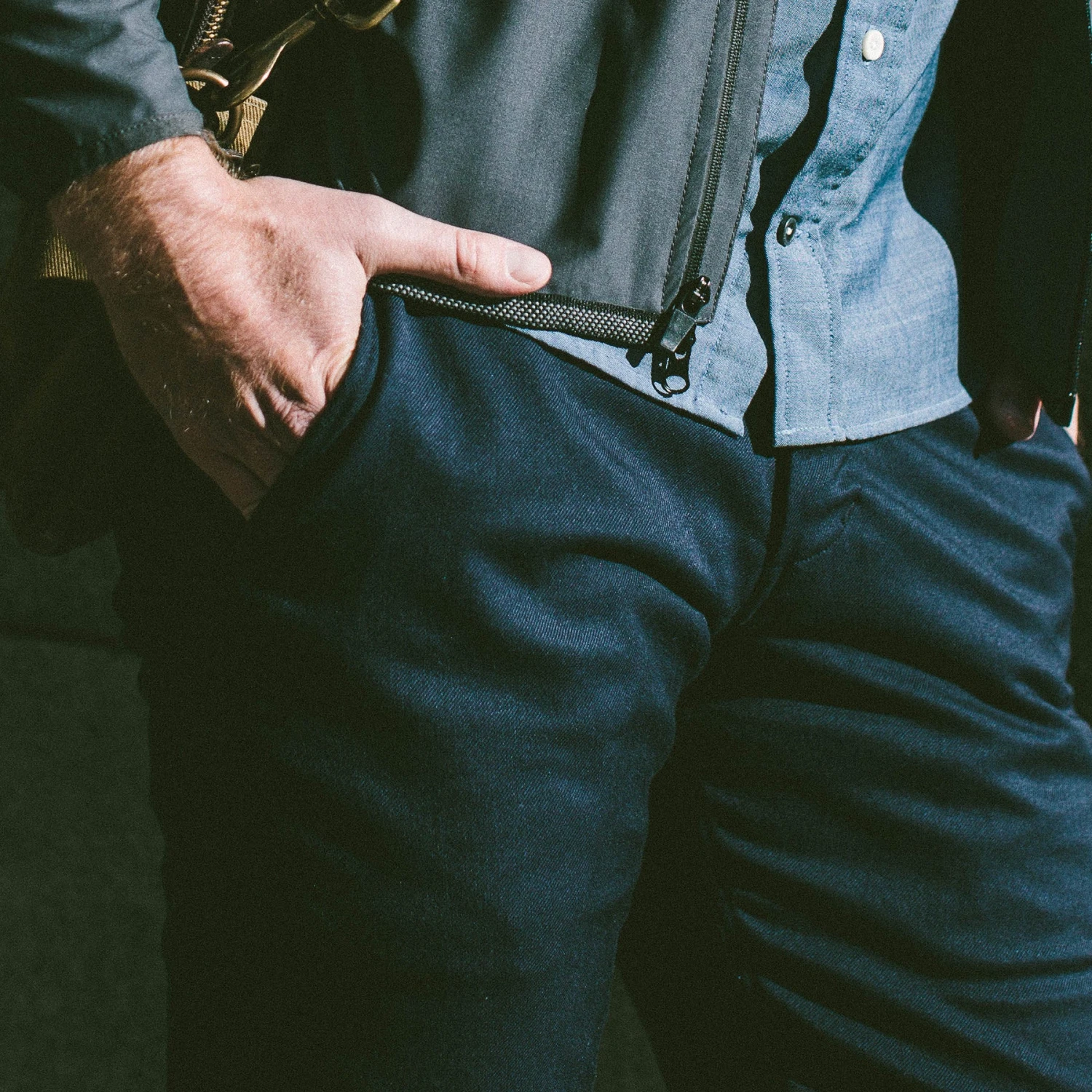 None The Lloyd Short In Navy - Image 3