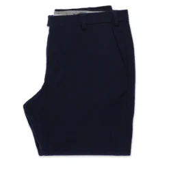 The Telegraph Trouser In Navy Boiled Wool