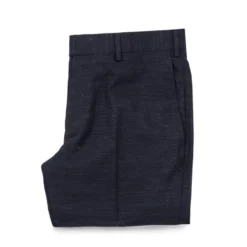 The Telegraph Trouser In Navy Slub