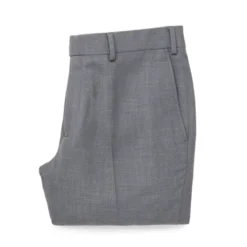 The Telegraph Trouser In Charcoal Slub