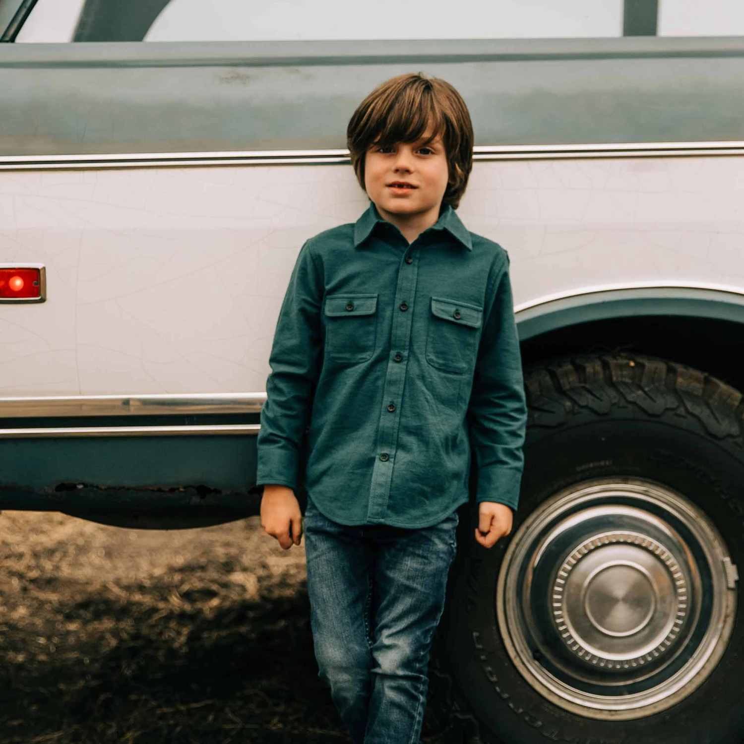 The Little Yosemite Shirt In Deep Ocean - Image 2