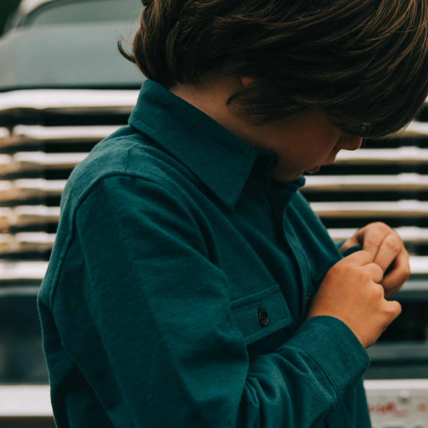 The Little Yosemite Shirt In Deep Ocean - Image 5